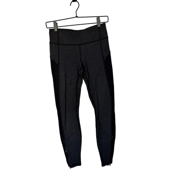 Lululemon Women's Yoga Gym full length Legging Stretch Pull on Gray Size 6 - Picture 1 of 12